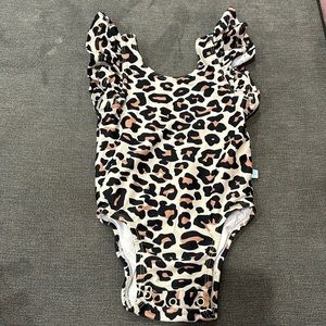 Lana Leopard One Piece Bathing Suit